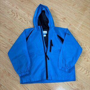 Columbia Blue Boys Windbreaker Fall Jacket Lightweight 6/7